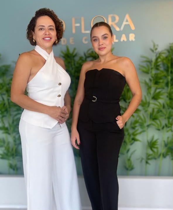 Fernanda Nogueira e Nathalia Nogueira, profissionais da Fio Flora